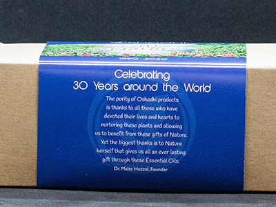 Oshadhi品牌30年华诞   2020